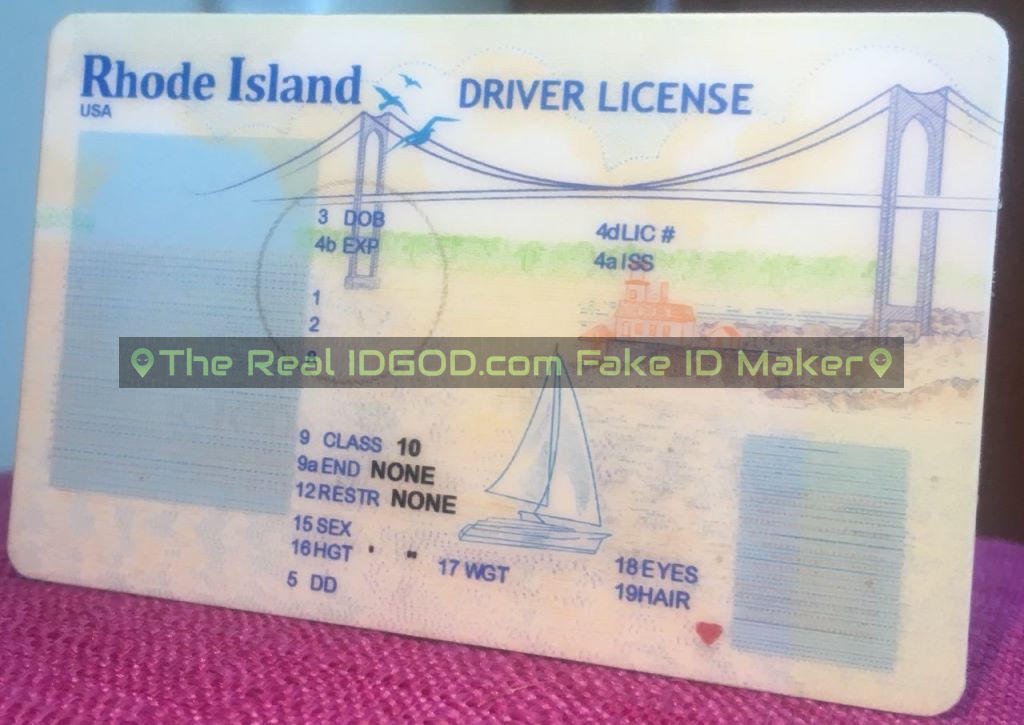 Fake ID Template