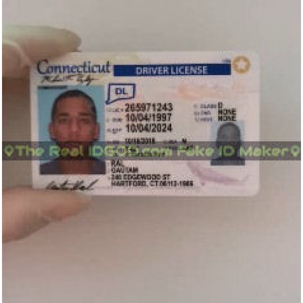 Connecticut fake id made by IDGod