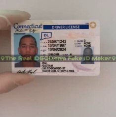 Connecticut fake id made by IDGod
