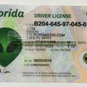 Florida fake id card made by IDGod.