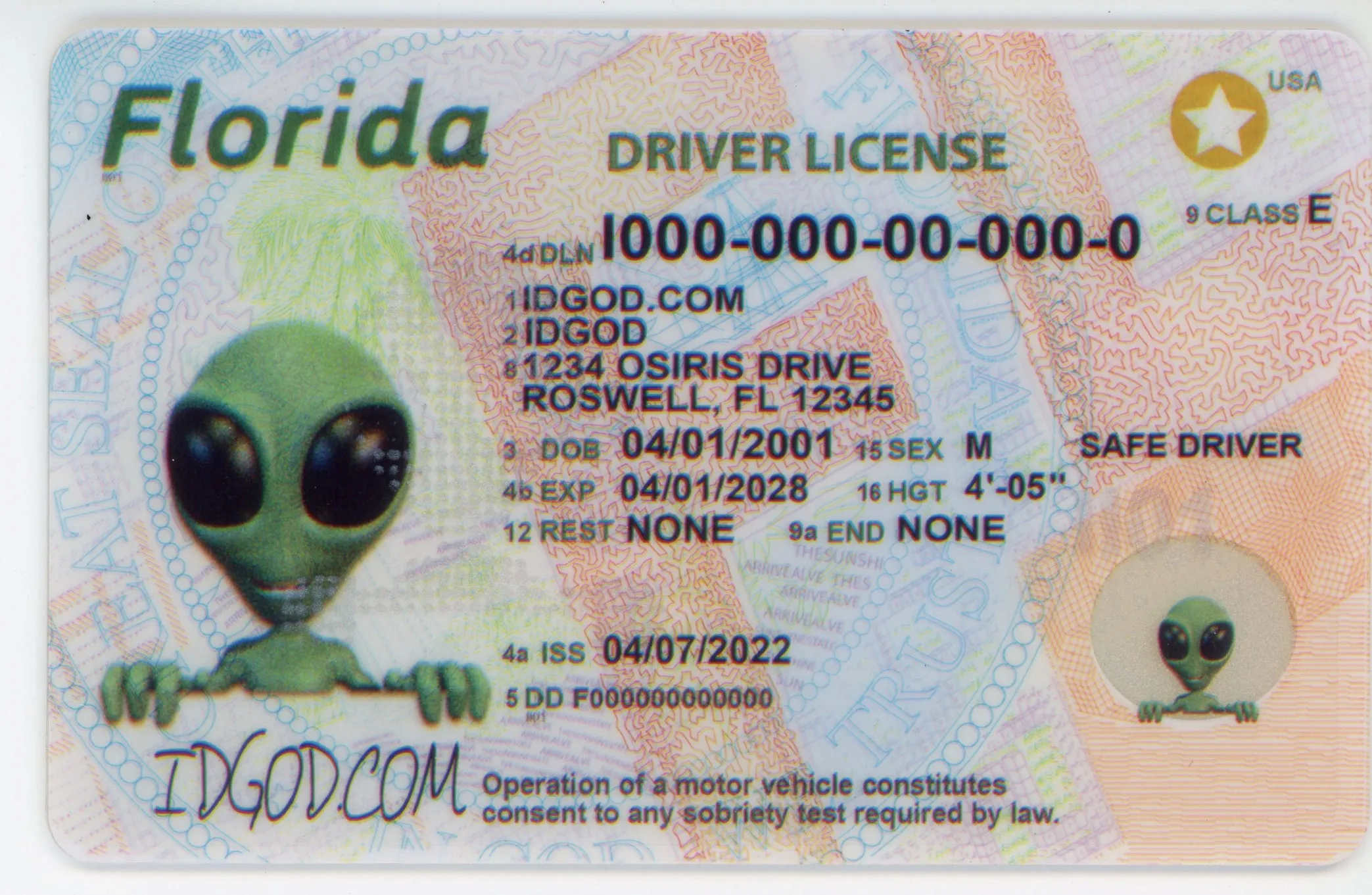 Florida Fake ID Real Idgod Official Fake ID Maker Website