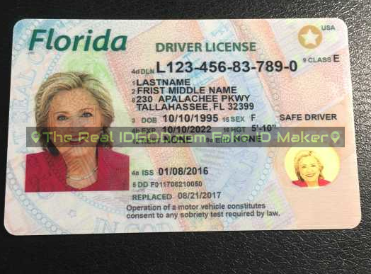 Florida fake id made by IDGod