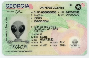 Fake id card made by Idgod.