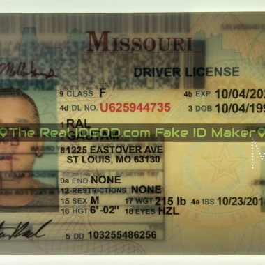 Missouri Fake ID | Buy premium scannable fake ids by IDGod